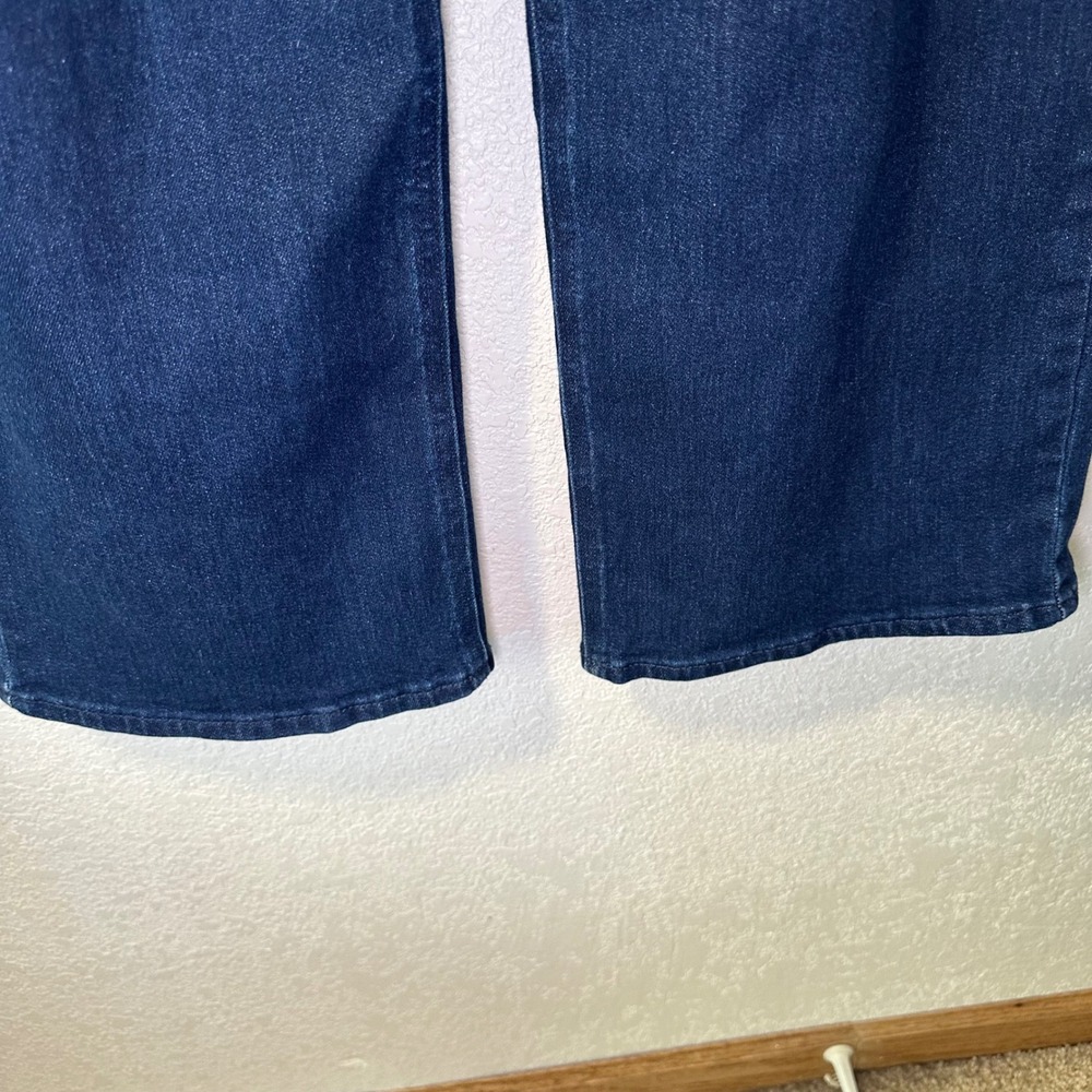 Old Navy High-Rise WOW Wide Leg Jeans Dark Wash Women's Size 6 - Picture 3 of 8